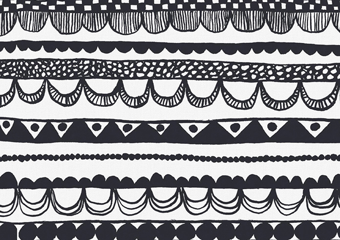 Bohemian, Black - Made to Measure Curtains - Image 9